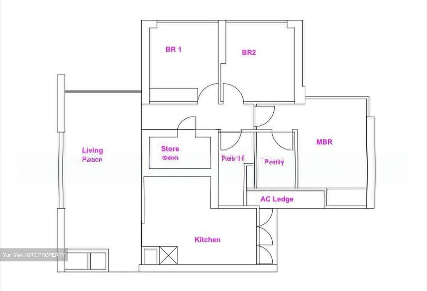 Blk 50 Forfar Heights (Queenstown), HDB 4 Rooms #595842511
